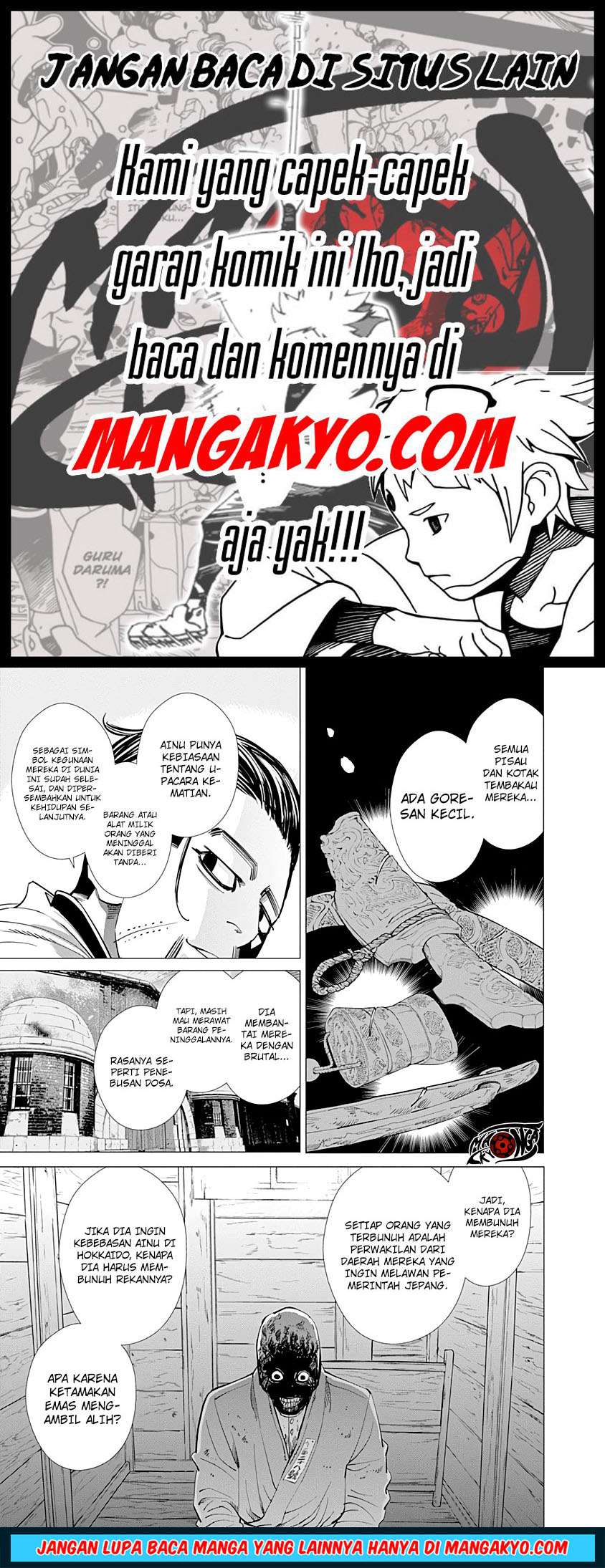 Golden Kamuy Chapter 70 Gambar 9