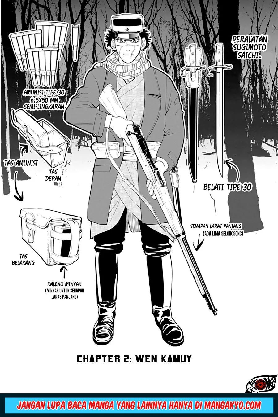 Baca Komik Golden Kamuy Chapter 2 Gambar 1