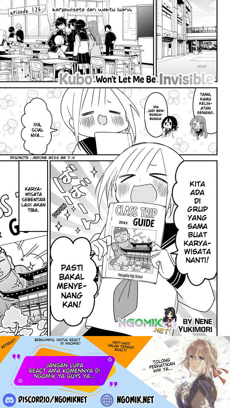 Baca Manga Kubo-san wa Boku (Mobu) wo Yurusanai Chapter 126 Gambar 2