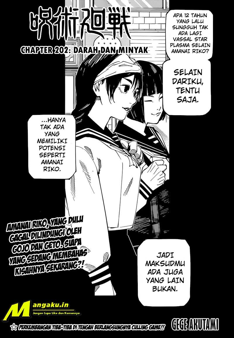 Baca Manga Jujutsu Kaisen Chapter 202 Gambar 2