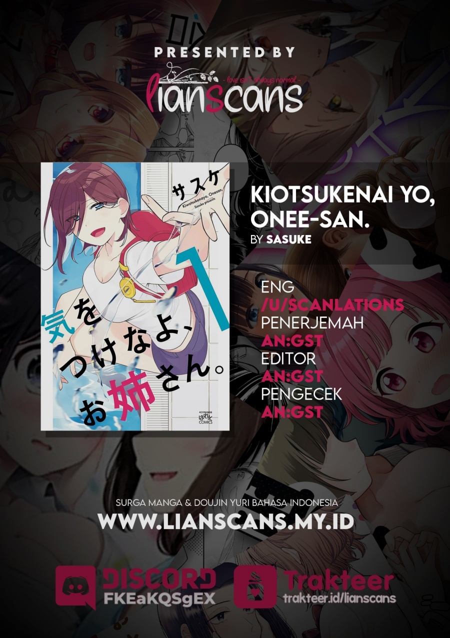 Kiotsukenayo, Onee-san Chapter 08.1 Gambar 7
