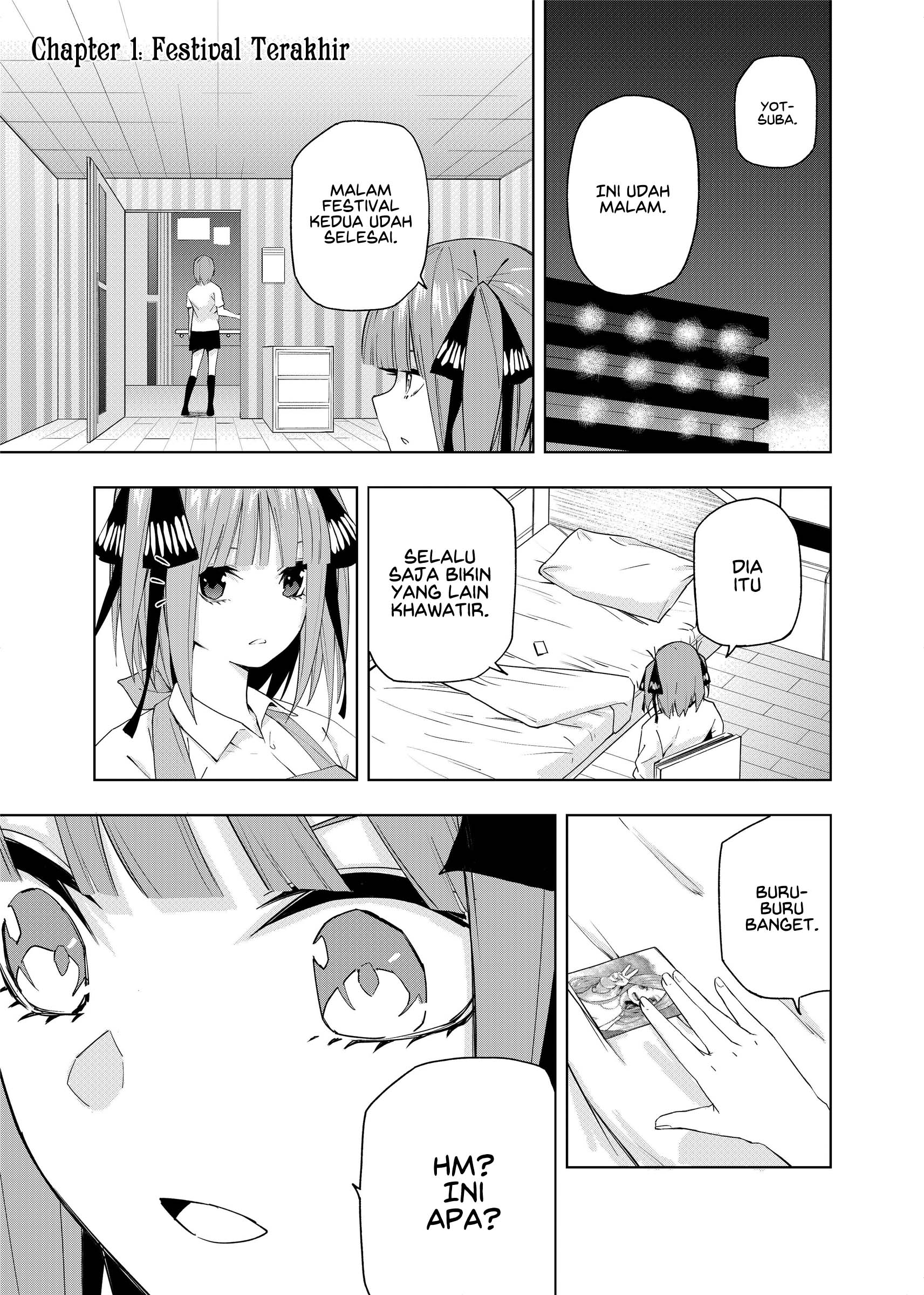 Baca Manga Gotoubun no Hanayome β Chapter 1 Gambar 2