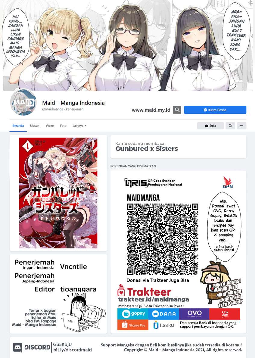 Baca Manga Gunbured x Sisters Chapter 3 Gambar 2