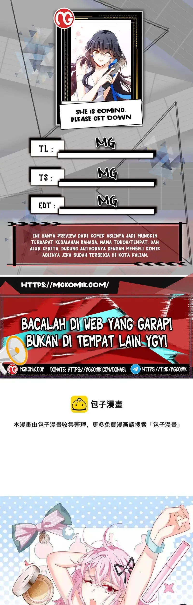 Komik She Is Coming, Please Get Down! Chapter 92.2 gambar nomor 1