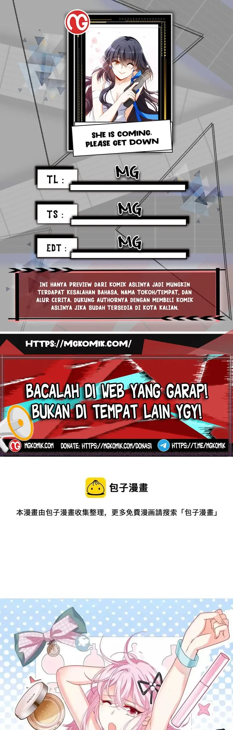 Komik She Is Coming, Please Get Down! Chapter 92.1 gambar nomor 1