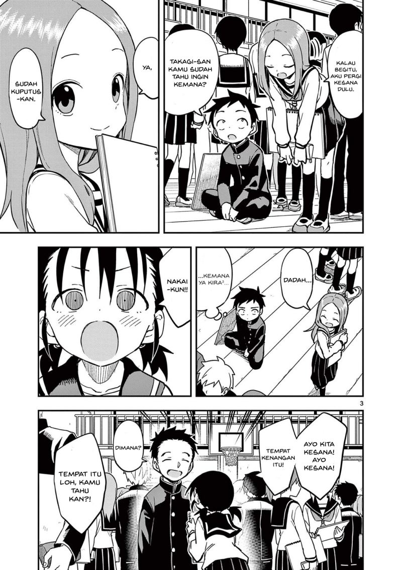 Karakai Jouzu no Takagi-san Chapter 159 Gambar 4
