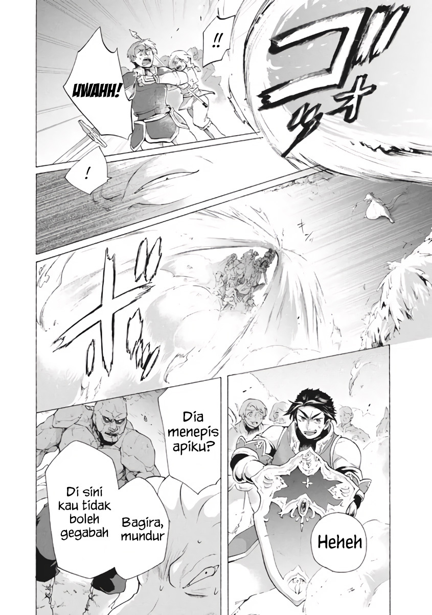 “Kukuku… He is the weakest of the Four Heavenly Monarchs.” I was dismissed from my job but somehow I became the master of a hero and a holy maiden. Chapter 08.2 Gambar 14