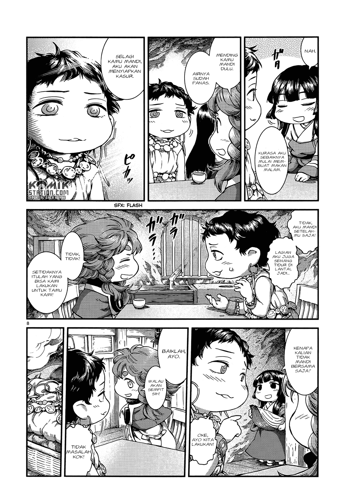 Hakumei to Mikochi Chapter 49 Gambar 10