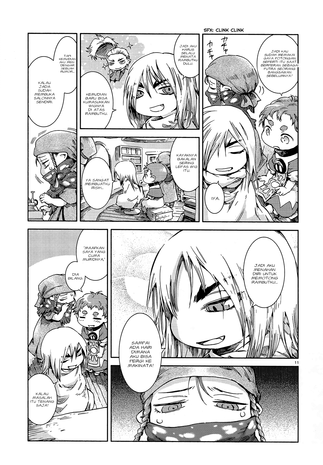 Hakumei to Mikochi Chapter 41 Gambar 13
