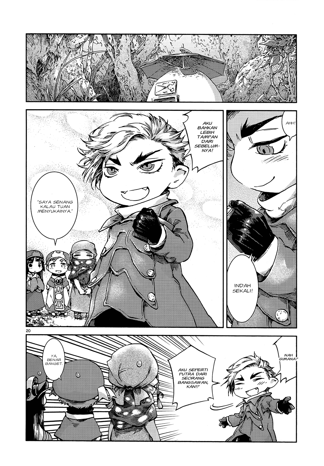 Hakumei to Mikochi Chapter 41 Gambar 22