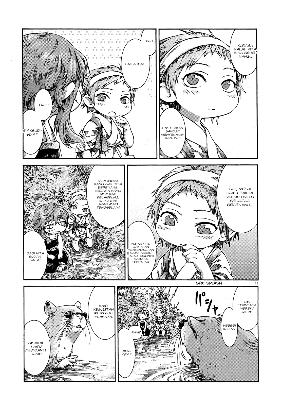 Hakumei to Mikochi Chapter 40 Gambar 13