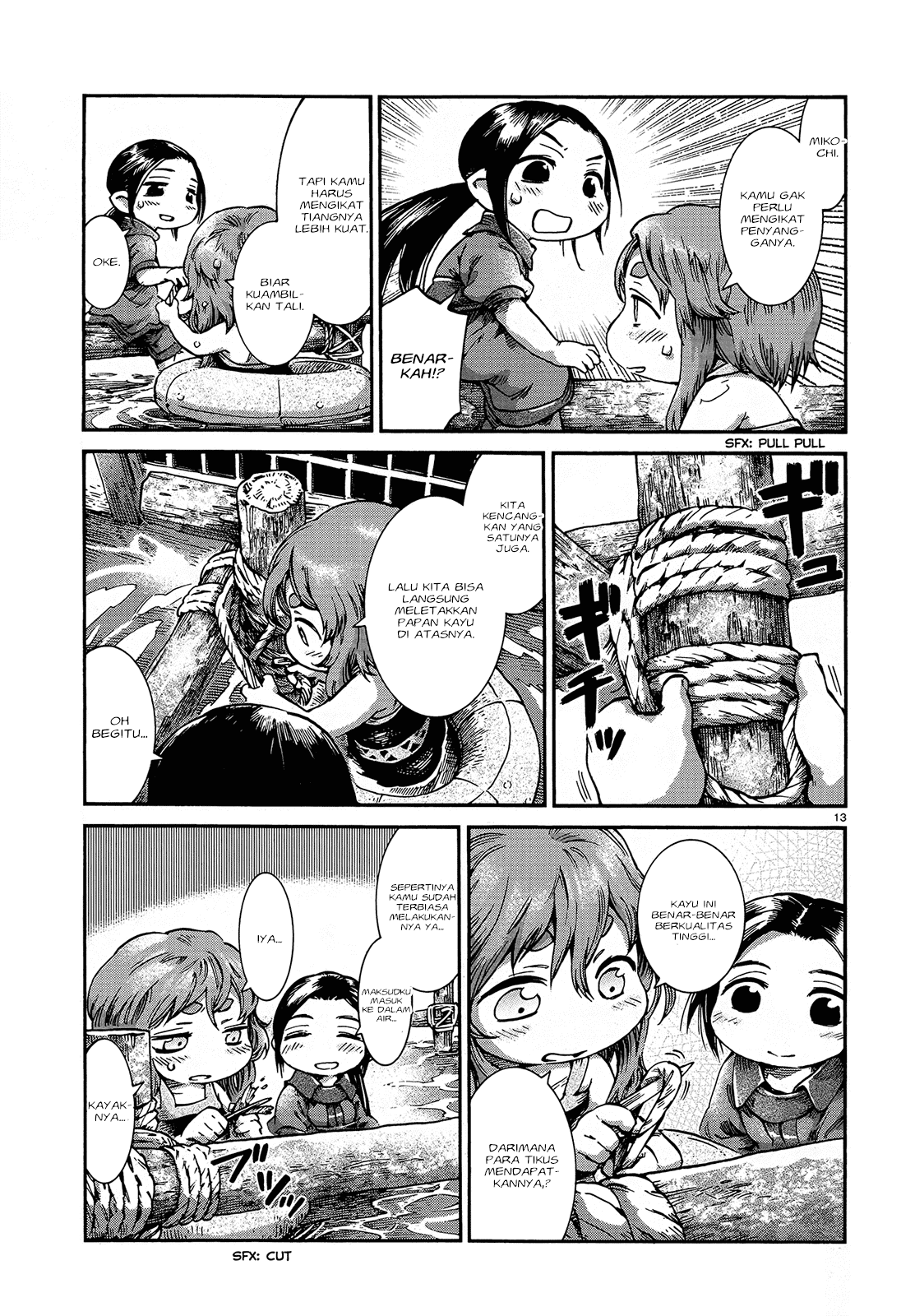 Hakumei to Mikochi Chapter 40 Gambar 15
