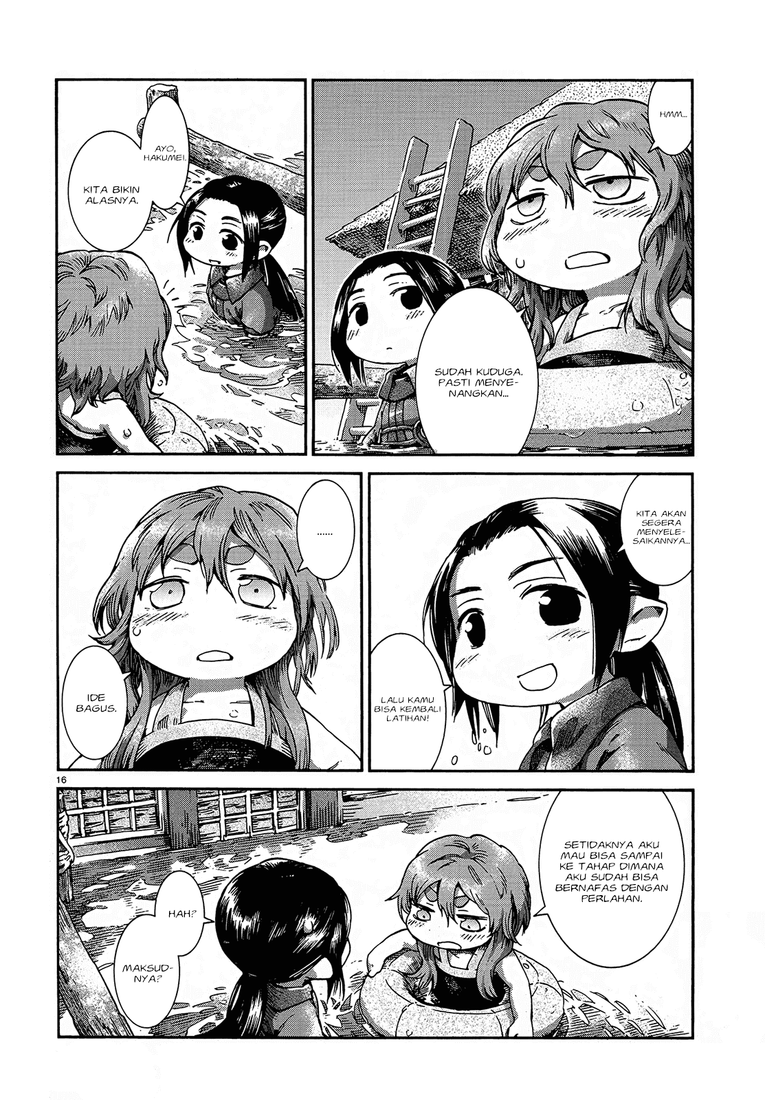 Hakumei to Mikochi Chapter 40 Gambar 18