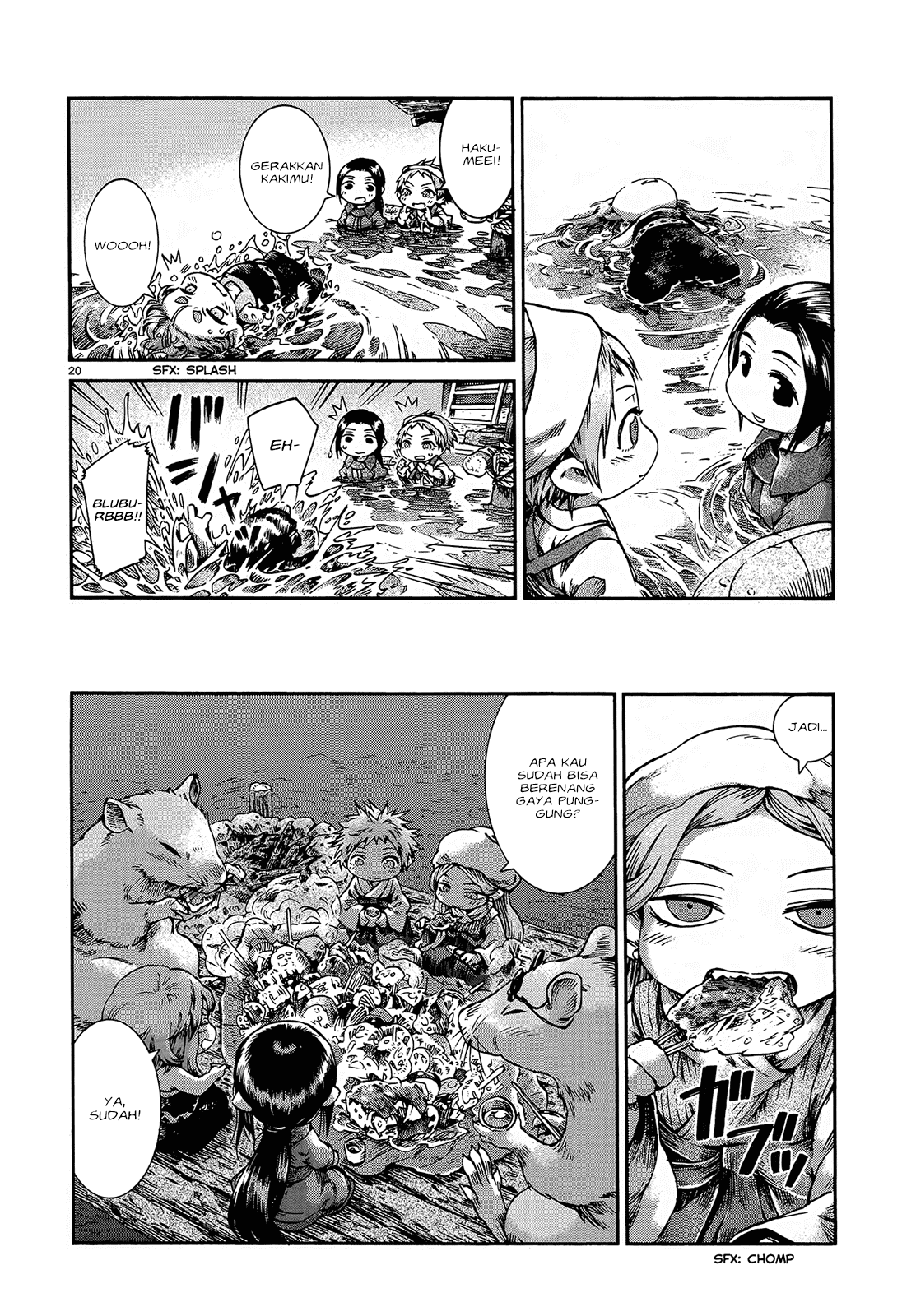 Hakumei to Mikochi Chapter 40 Gambar 22