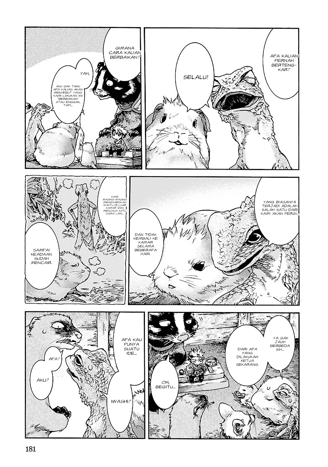 Hakumei to Mikochi Chapter 34 Gambar 22