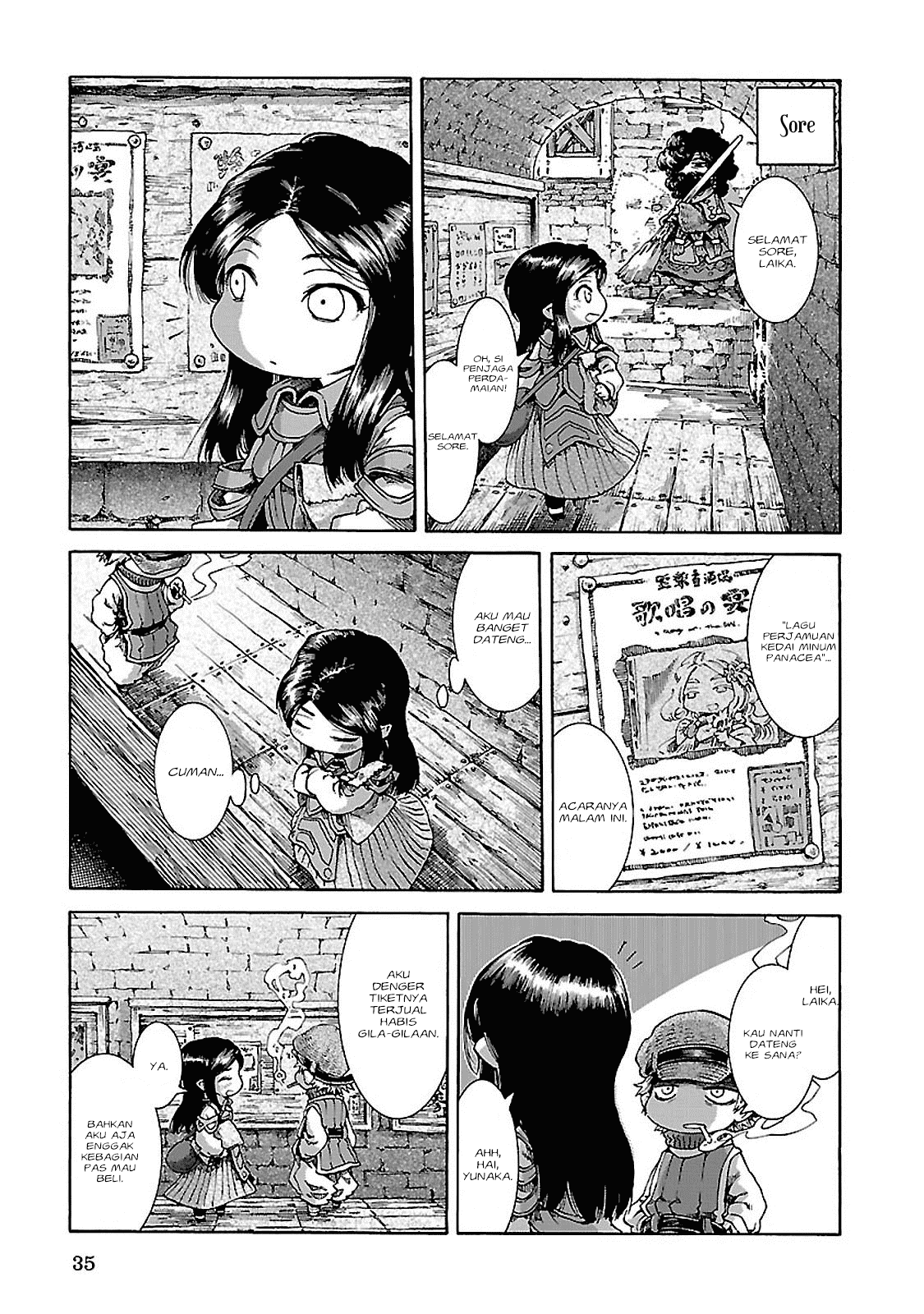 Hakumei to Mikochi Chapter 28 Gambar 12