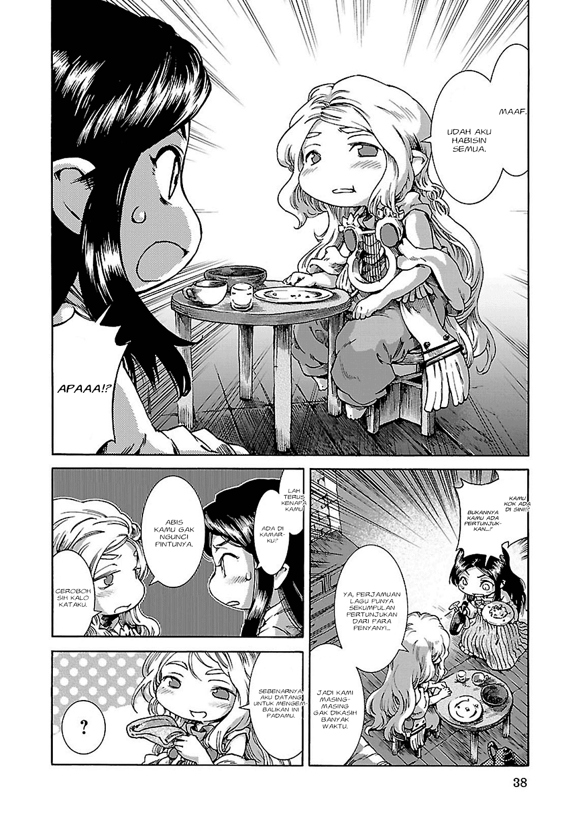 Hakumei to Mikochi Chapter 28 Gambar 15