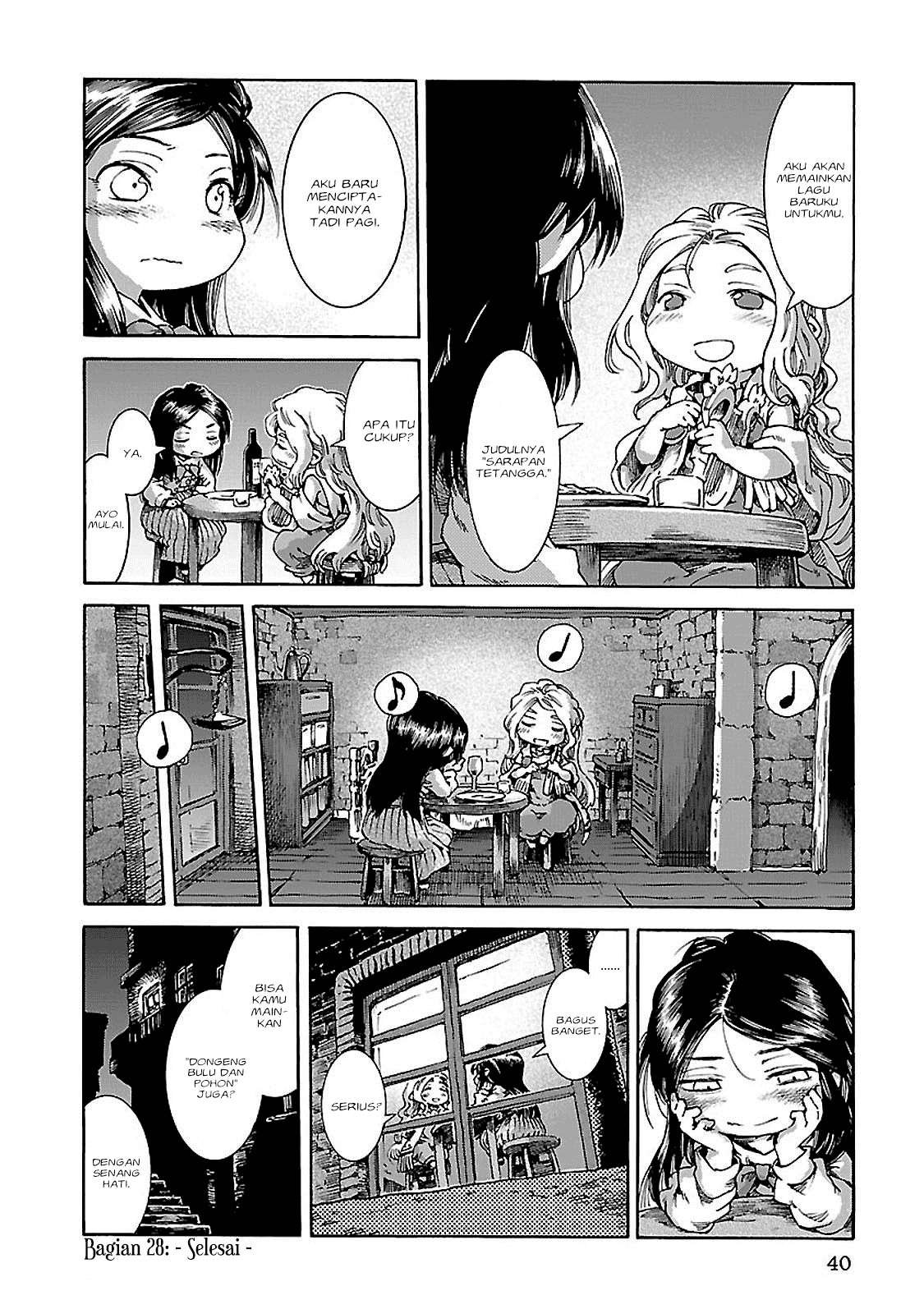 Hakumei to Mikochi Chapter 28 Gambar 17