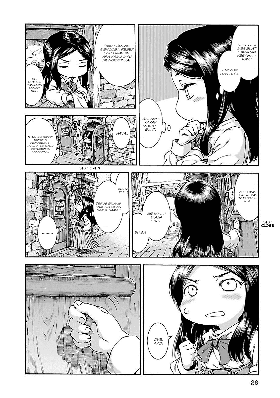 Hakumei to Mikochi Chapter 28 Gambar 3
