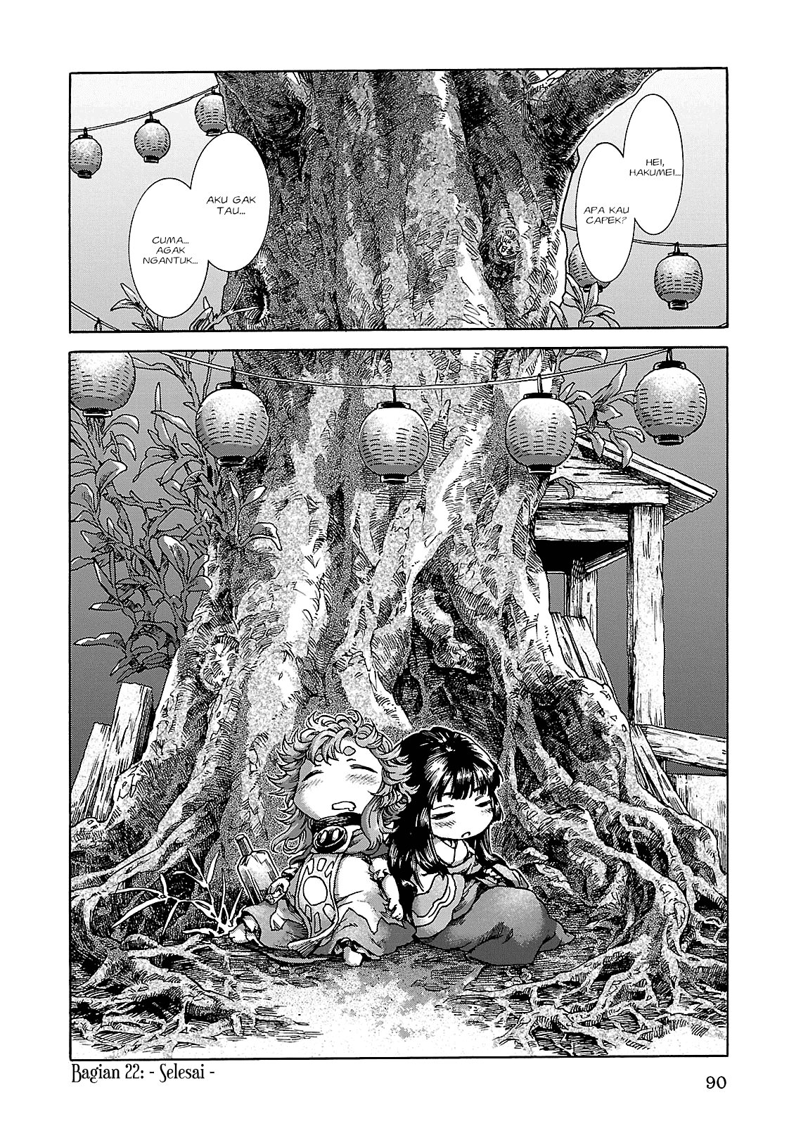 Hakumei to Mikochi Chapter 22 Gambar 34