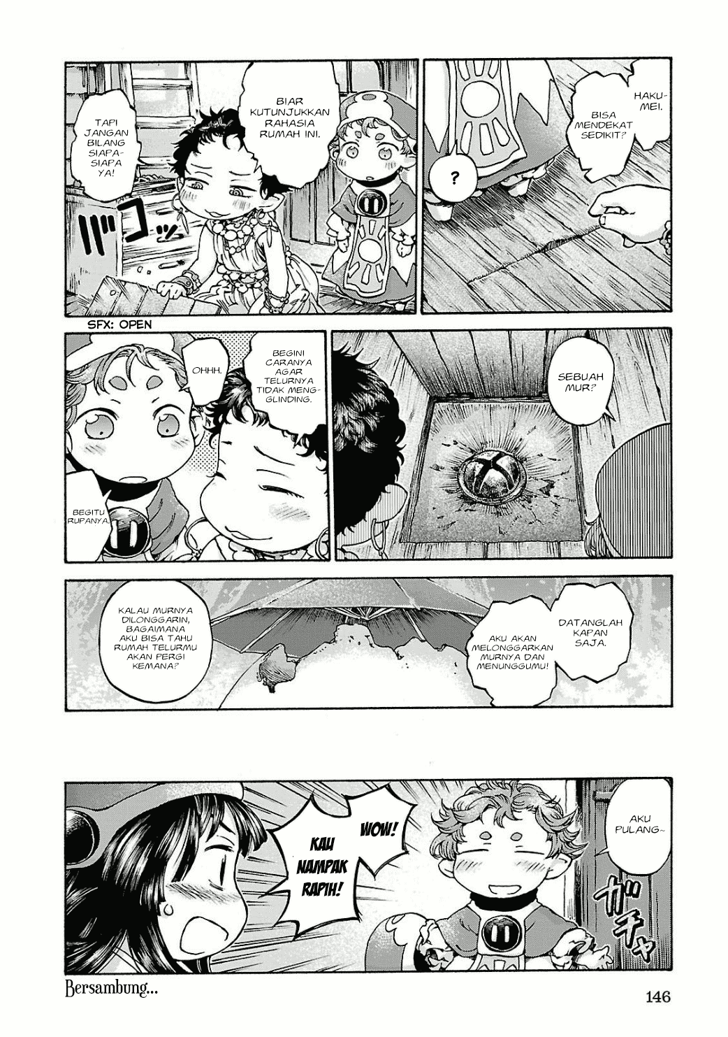 Hakumei to Mikochi Chapter 13 Gambar 15