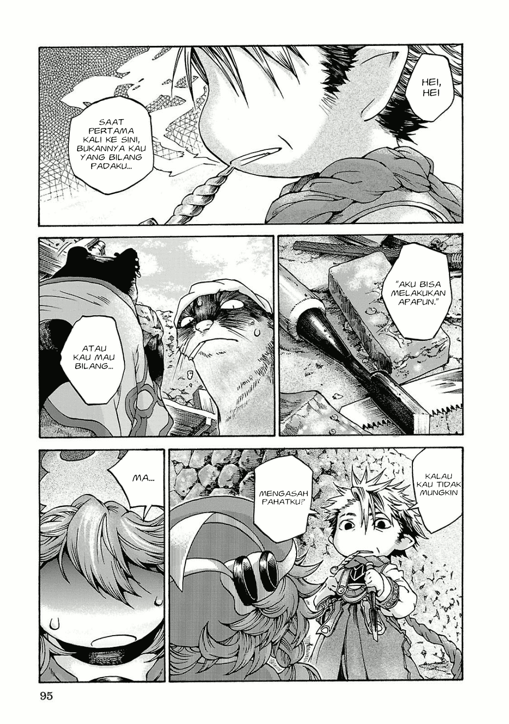 Hakumei to Mikochi Chapter 11 Gambar 33