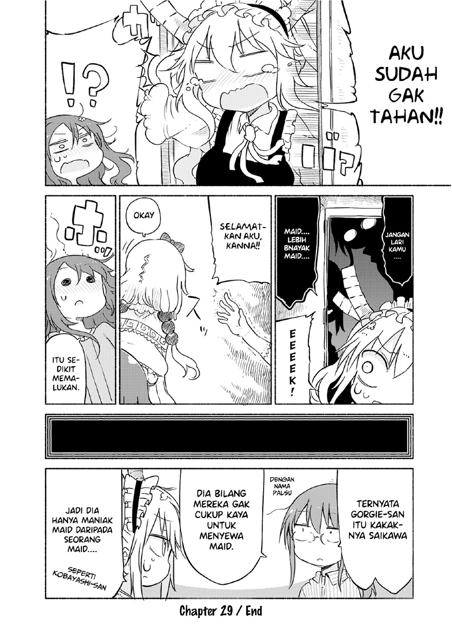 Kobayashi-san Chi no Maid Dragon Chapter 30 Gambar 14