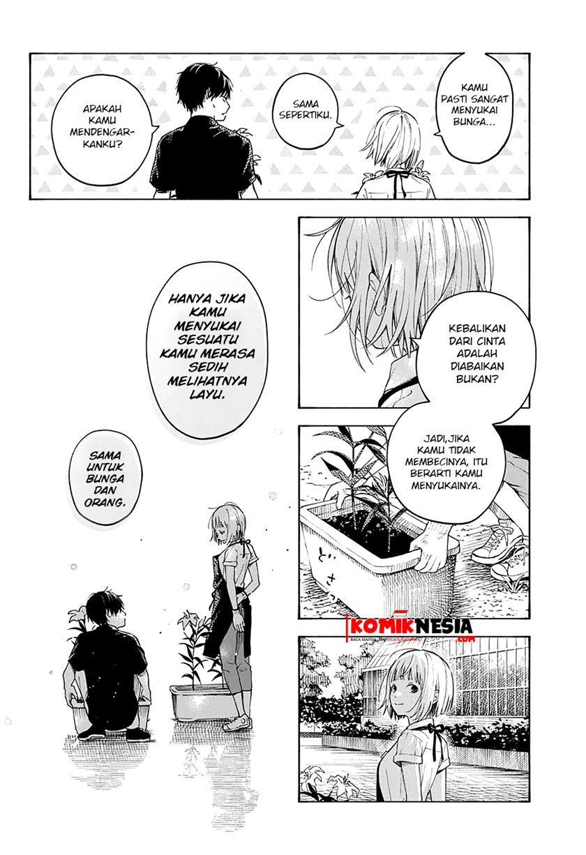 Hana wa Shinitagaru Chapter 00.1 Gambar 17