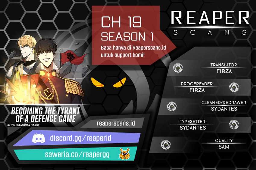 Baca Komik I Became the Tyrant of a Defense Game Chapter 19 Gambar 1