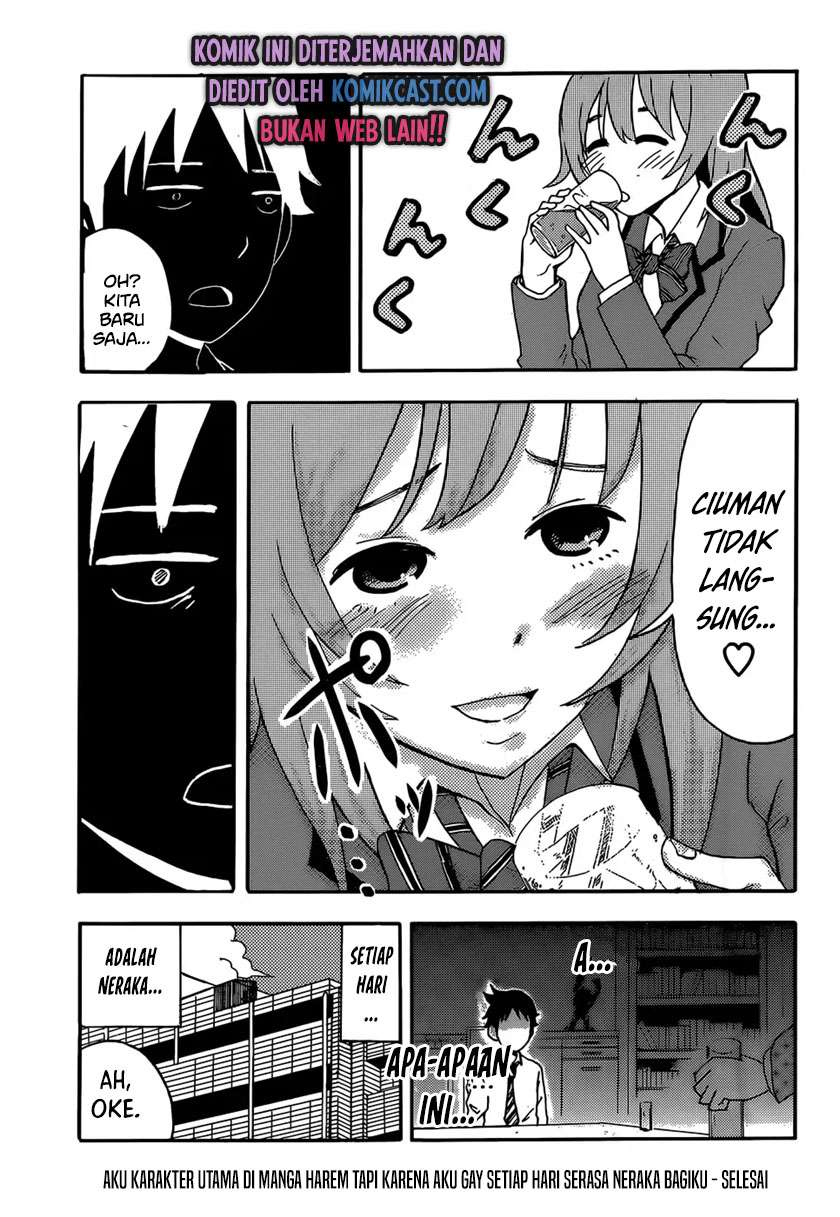 Harem Manga no Shujinkou da ga Gei na Node Mainichi ga Tsurai Chapter 00.1 Gambar 10