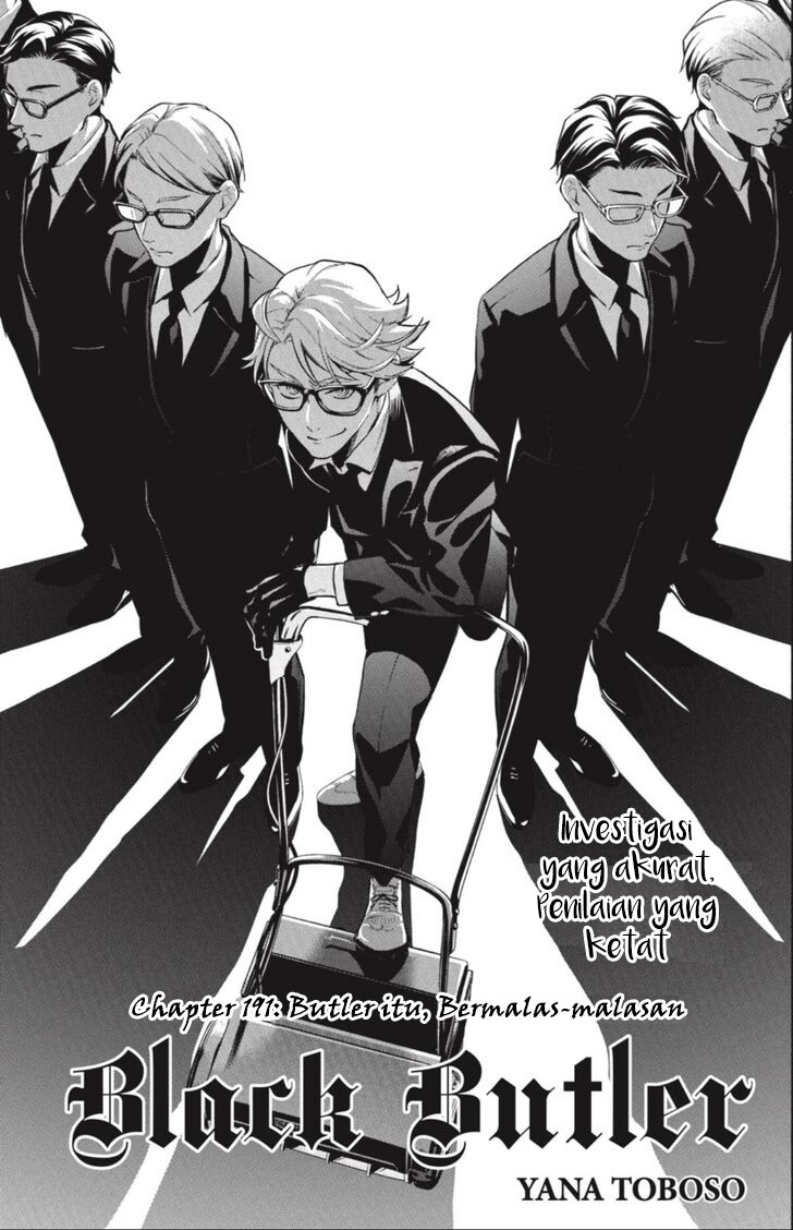 Baca Manga Kuroshitsuji Chapter 191 Gambar 2