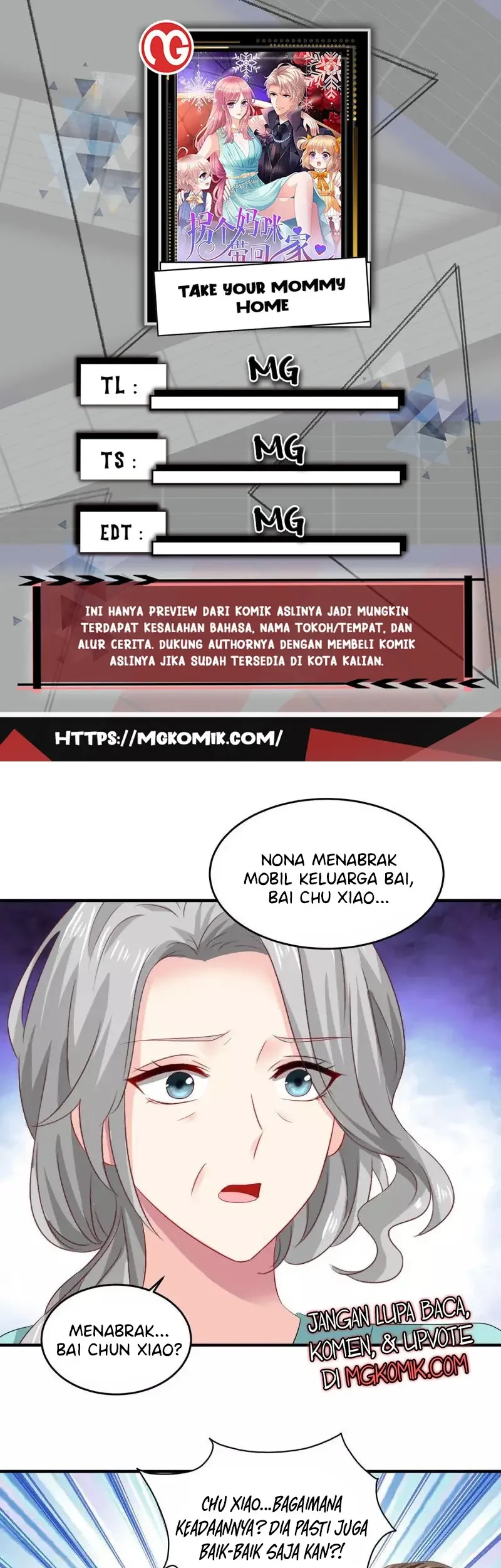 Baca Komik Take Your Mommy Home Chapter 397 Gambar 1
