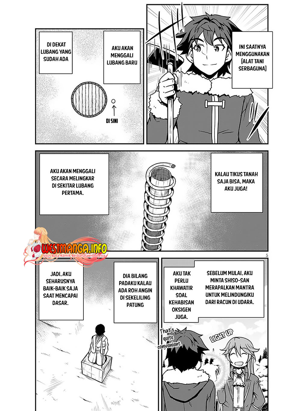 Isekai Nonbiri Nouka Chapter 190 Gambar 7