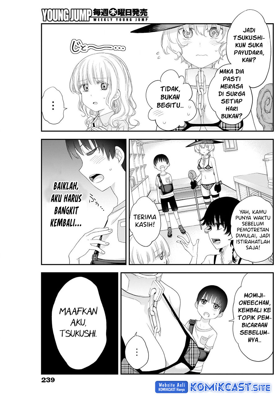 Shikisaki Shimai Wa Abakaretai Chapter 38 Gambar 9