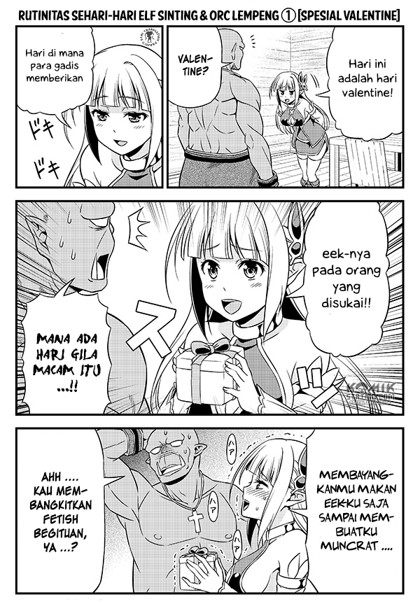 Baca Manga Hentai Elf to Majime Orc Chapter 9.5 Gambar 2