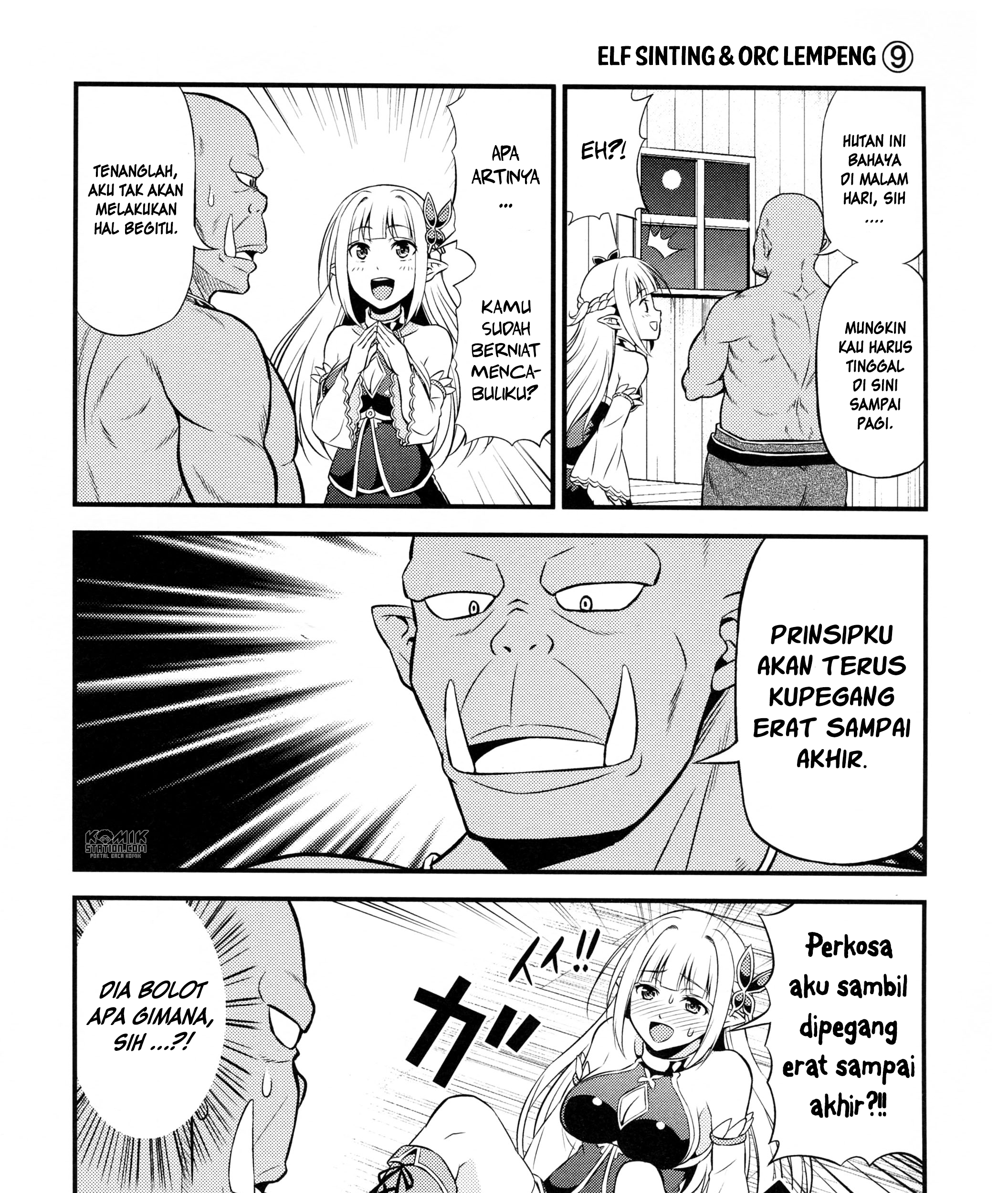 Baca Komik Hentai Elf to Majime Orc Chapter 2 Gambar 1