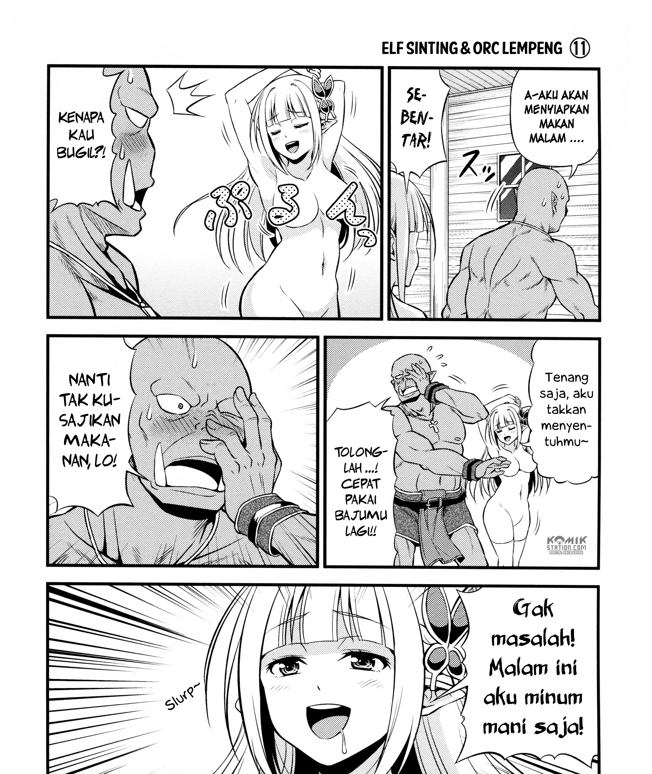 Hentai Elf to Majime Orc Chapter 2 Gambar 5