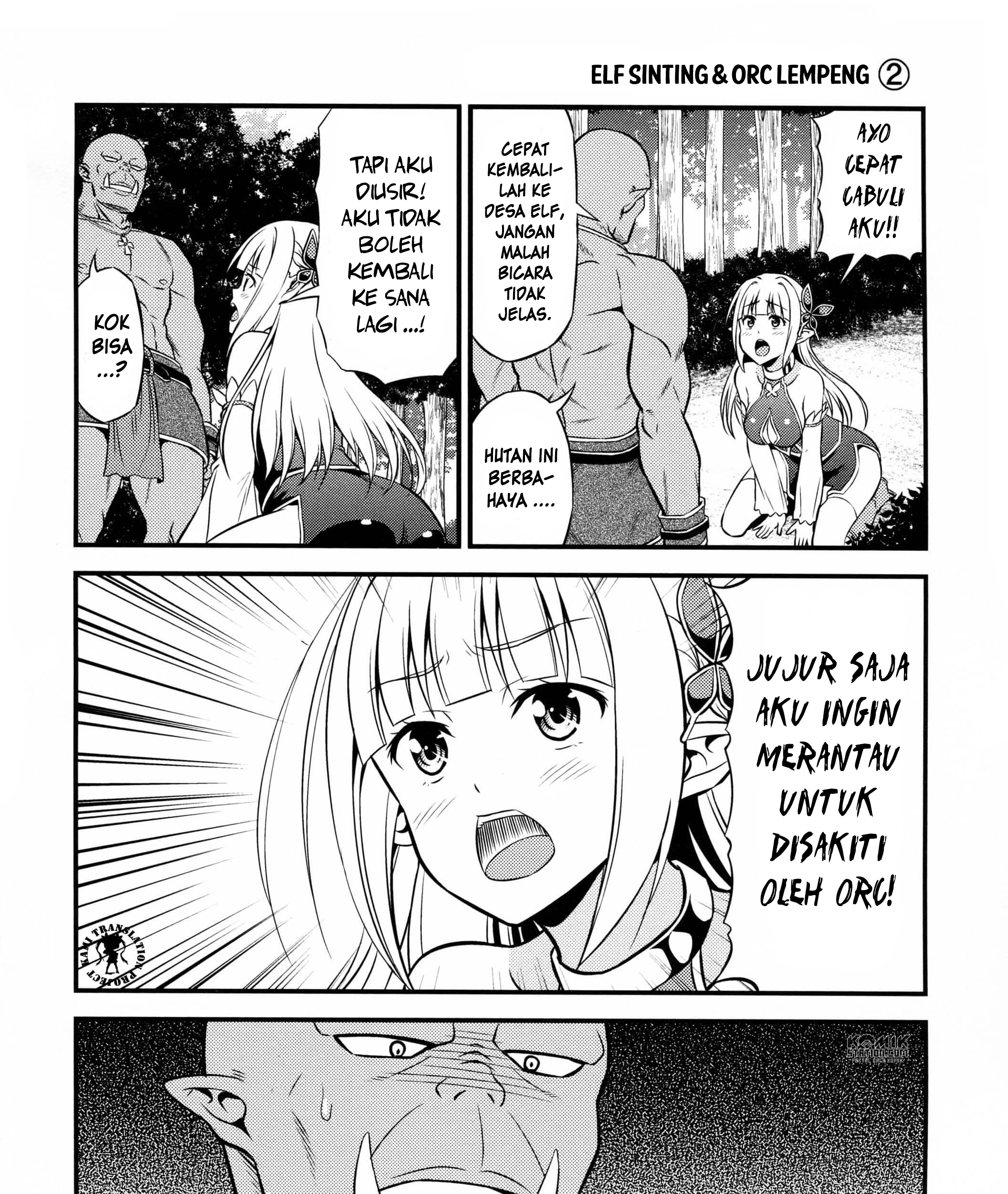 Hentai Elf to Majime Orc Chapter 1 Gambar 5