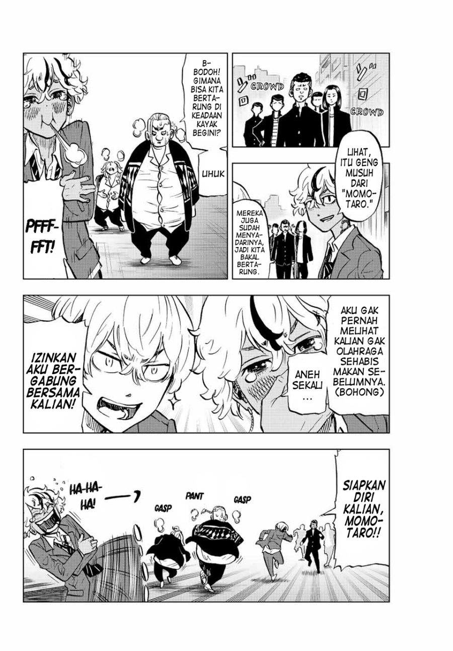Tokyo 卍 Revengers: Baji Keisuke Kara no Tegami Chapter 08 Gambar 14