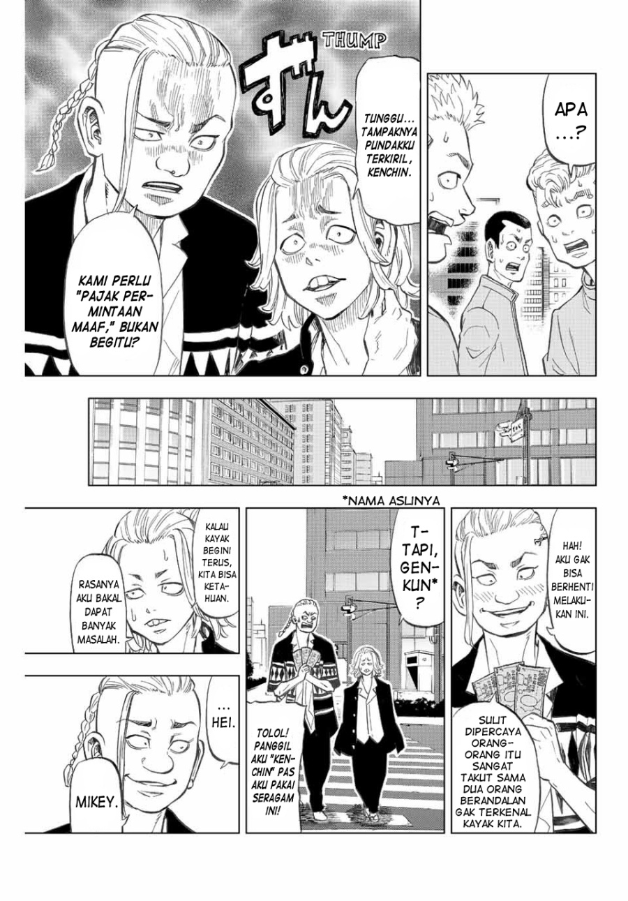 Tokyo 卍 Revengers: Baji Keisuke Kara no Tegami Chapter 08 Gambar 3