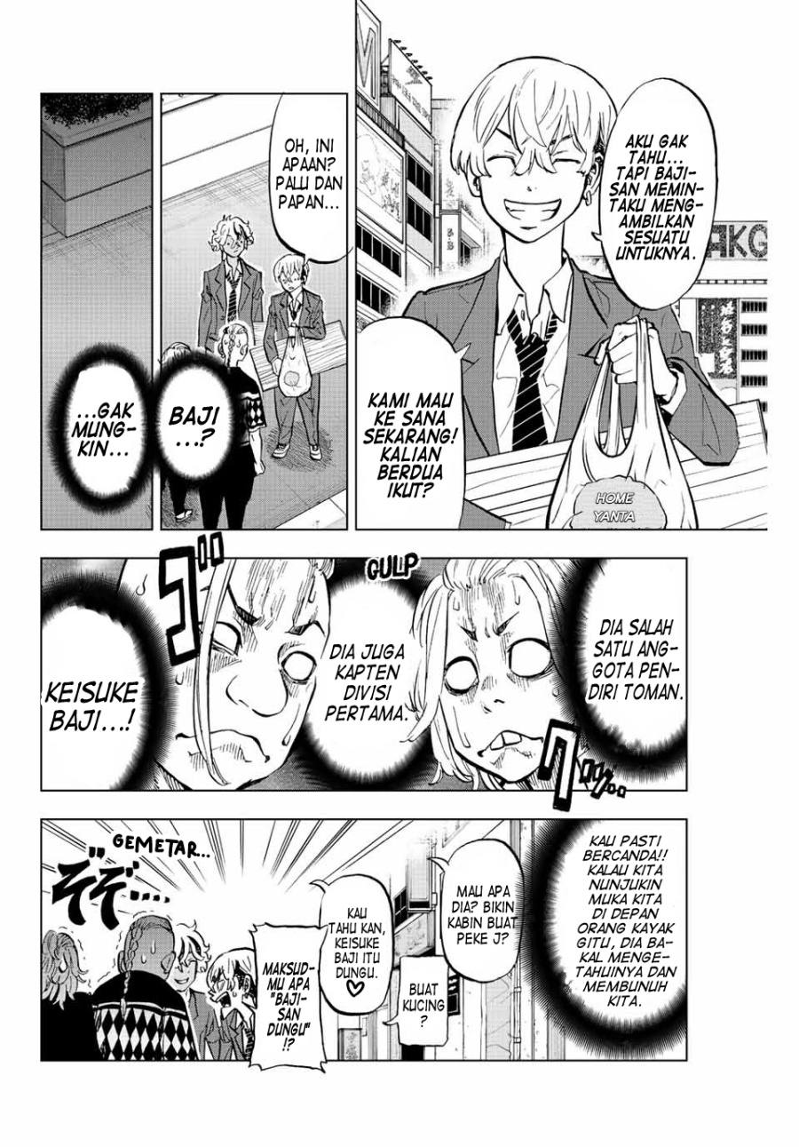 Tokyo 卍 Revengers: Baji Keisuke Kara no Tegami Chapter 08 Gambar 8
