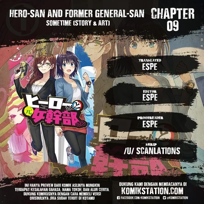 Baca Komik Hero-san and Former General-san Chapter 09 Gambar 1
