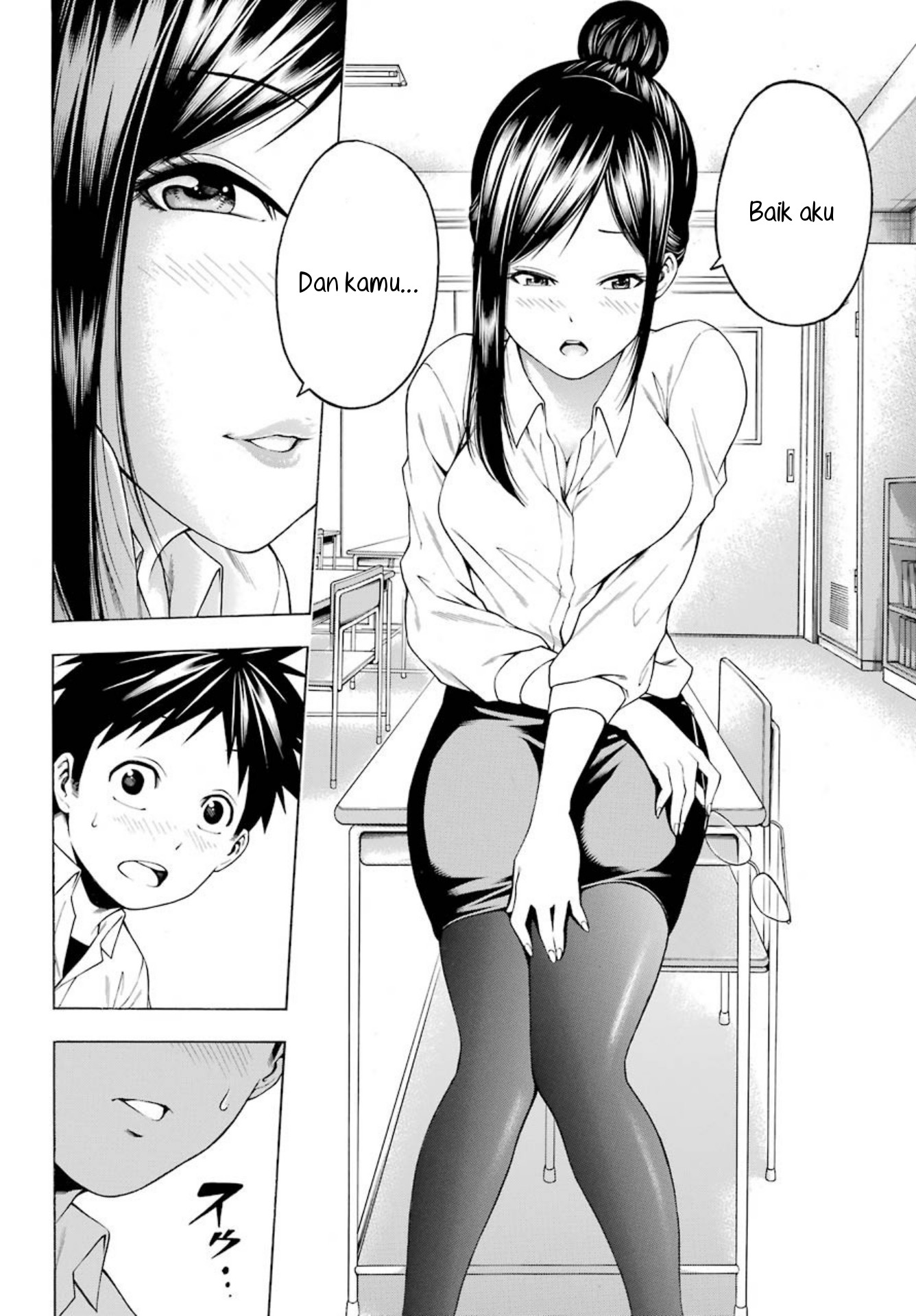 Hiiragi-sensei wa Kyoushi Shikkaku!? Chapter 2 Gambar 8