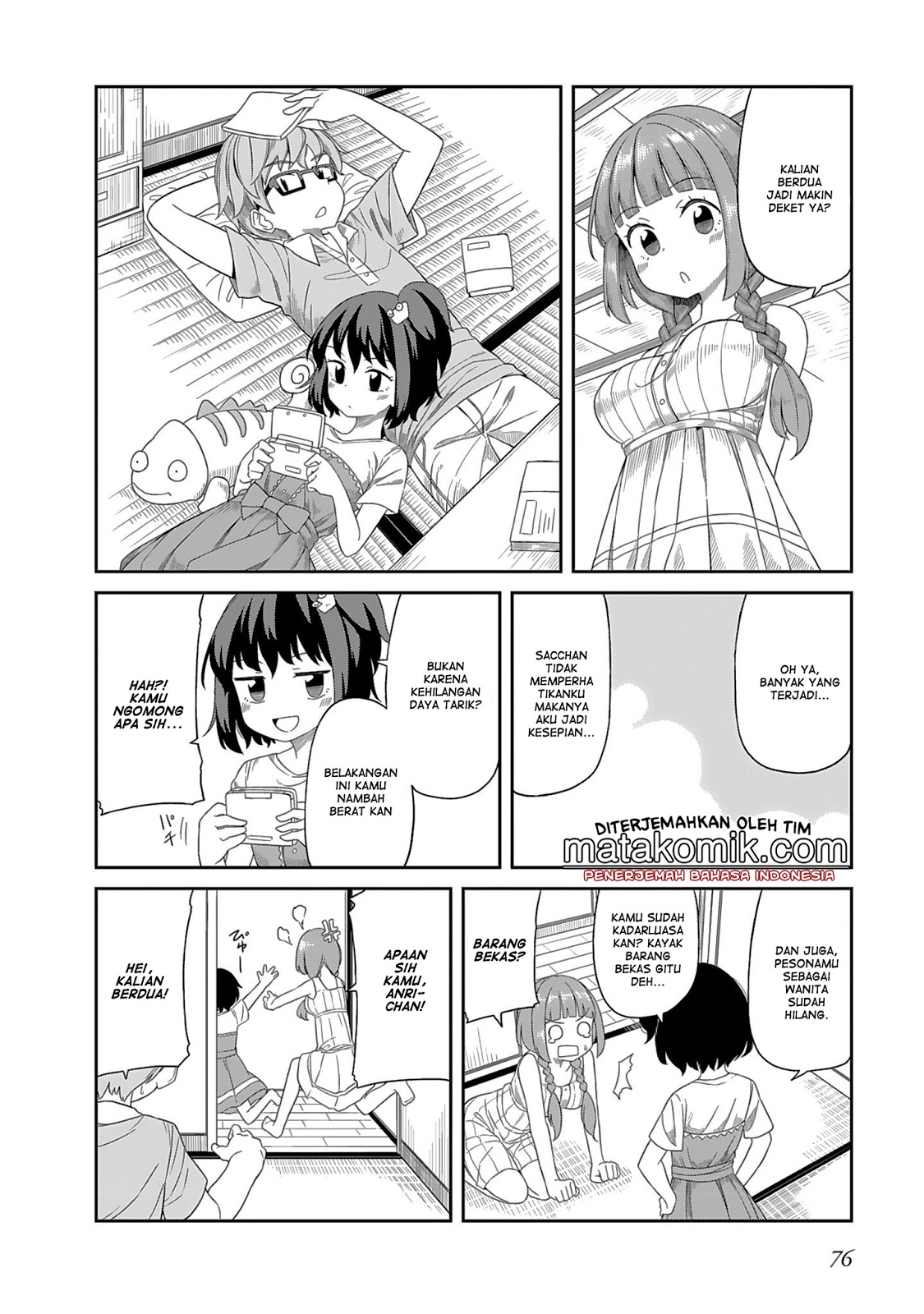 Hinomoto-san Chi no 3-shimai Chapter 6 Gambar 12