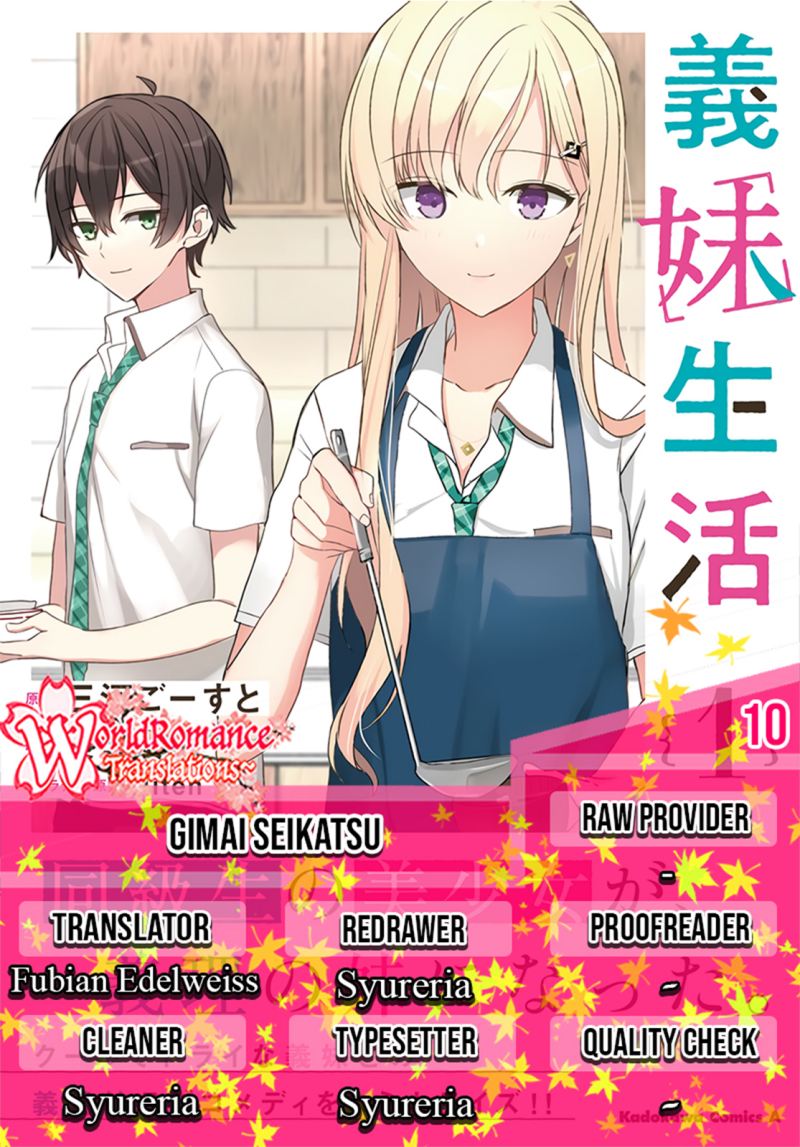 Baca Komik Gimai Seikatsu Chapter 10.1 Gambar 1