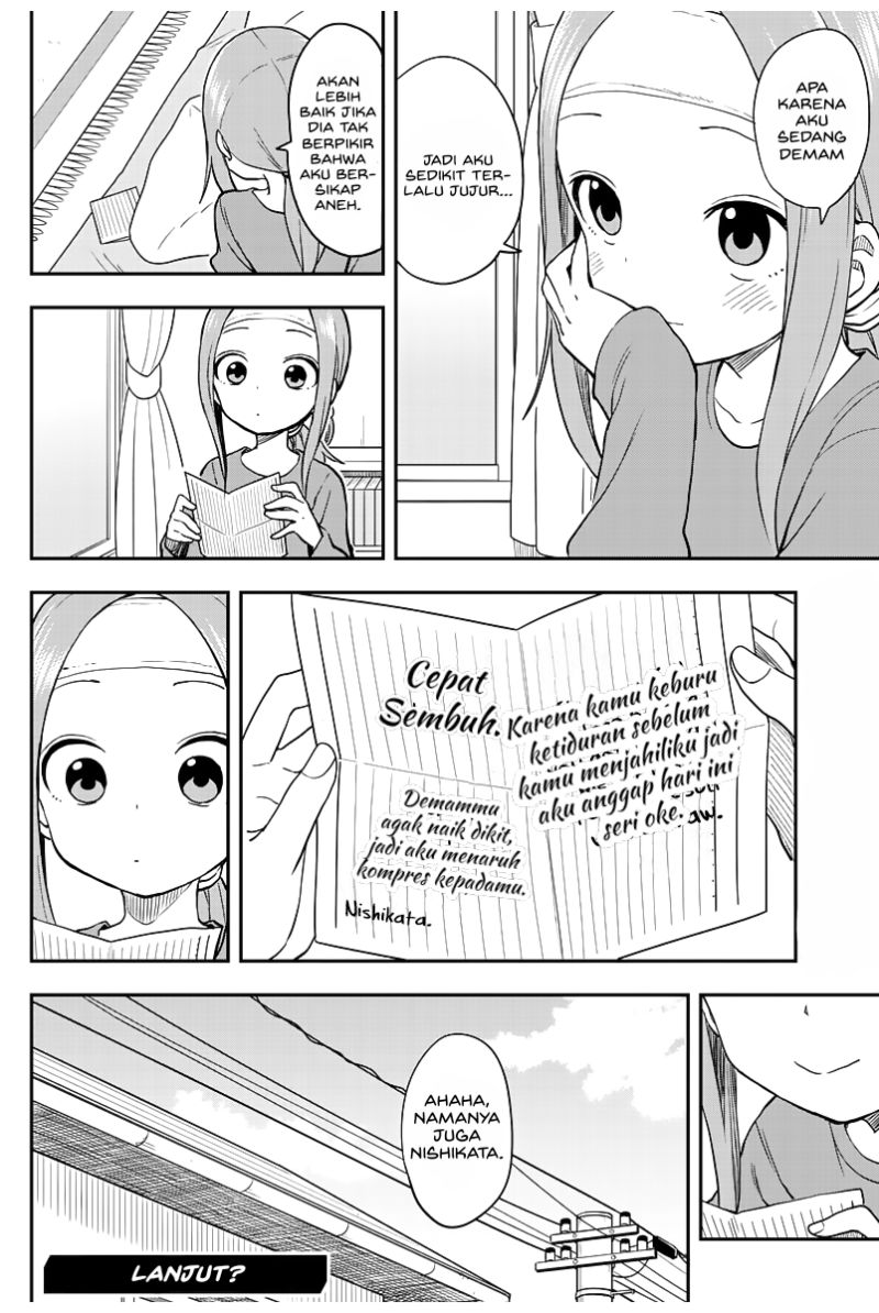 Karakai Jouzu no Takagi-san Chapter 160 Gambar 17