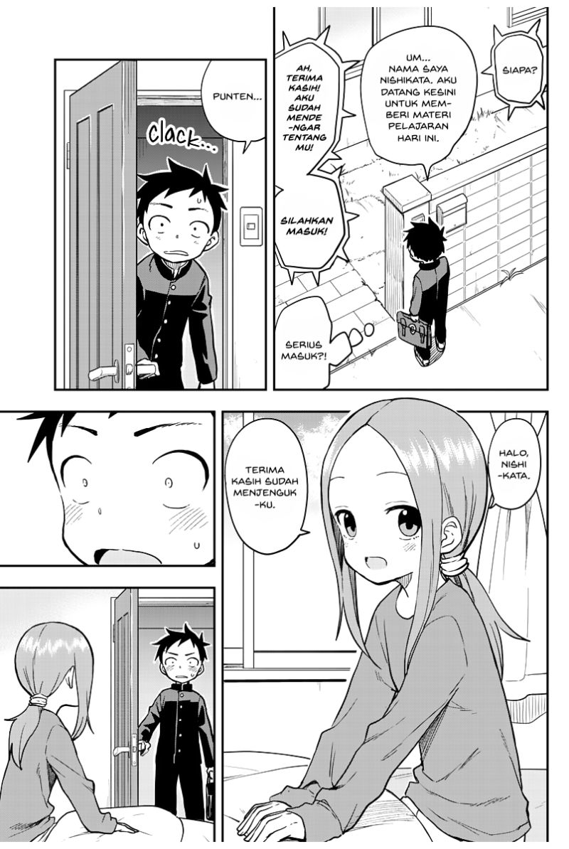 Karakai Jouzu no Takagi-san Chapter 160 Gambar 4