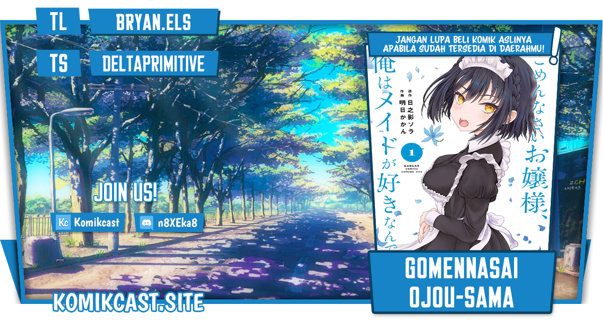 Komik Gomennasai Ojou-sama, Ore wa Maid ga Suki nan desu Chapter 08 gambar nomor 1