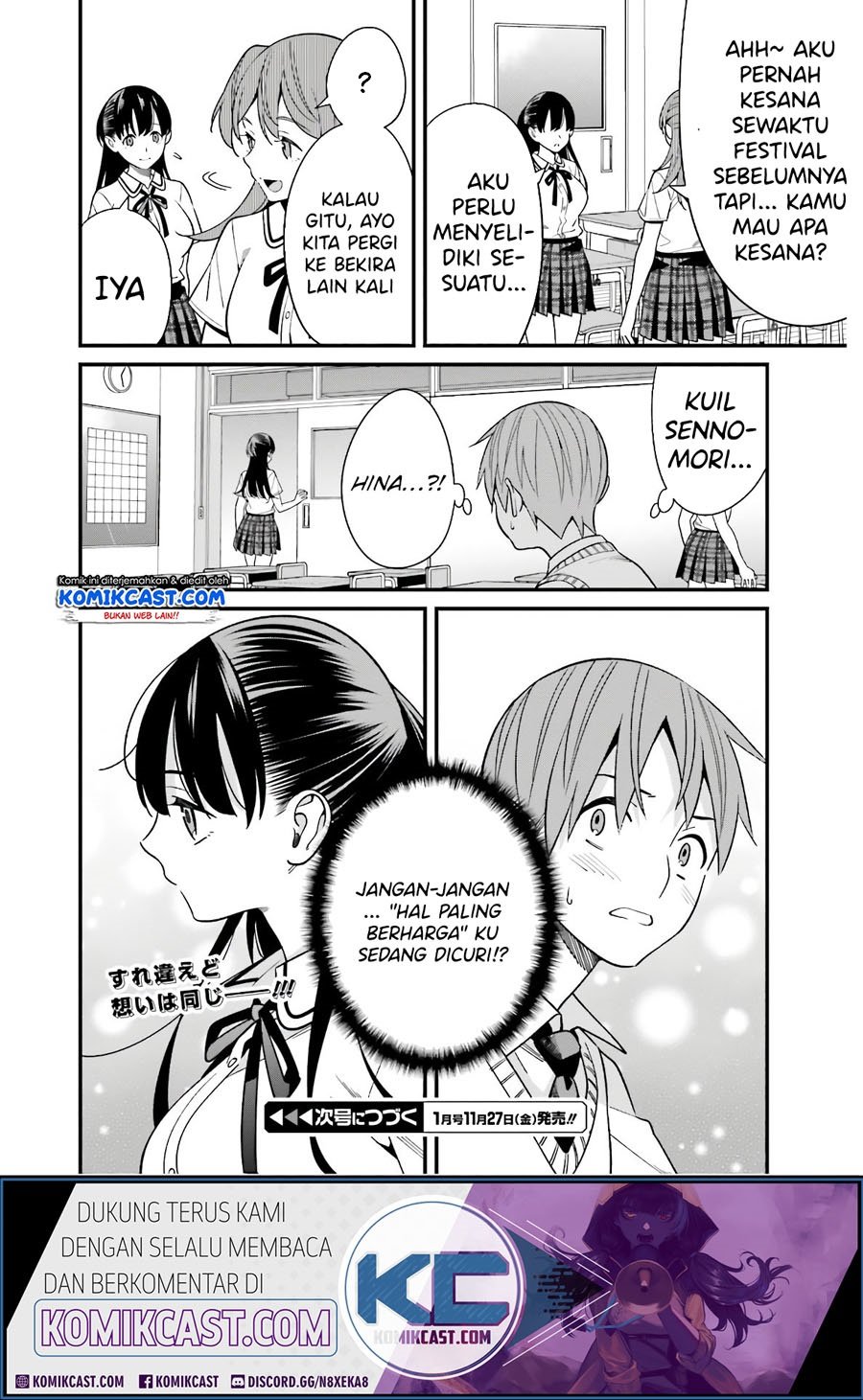 Hirasaka Hinako ga Ero Kawaii koto wo Ore dake ga Shitteiru Chapter 18 Gambar 21