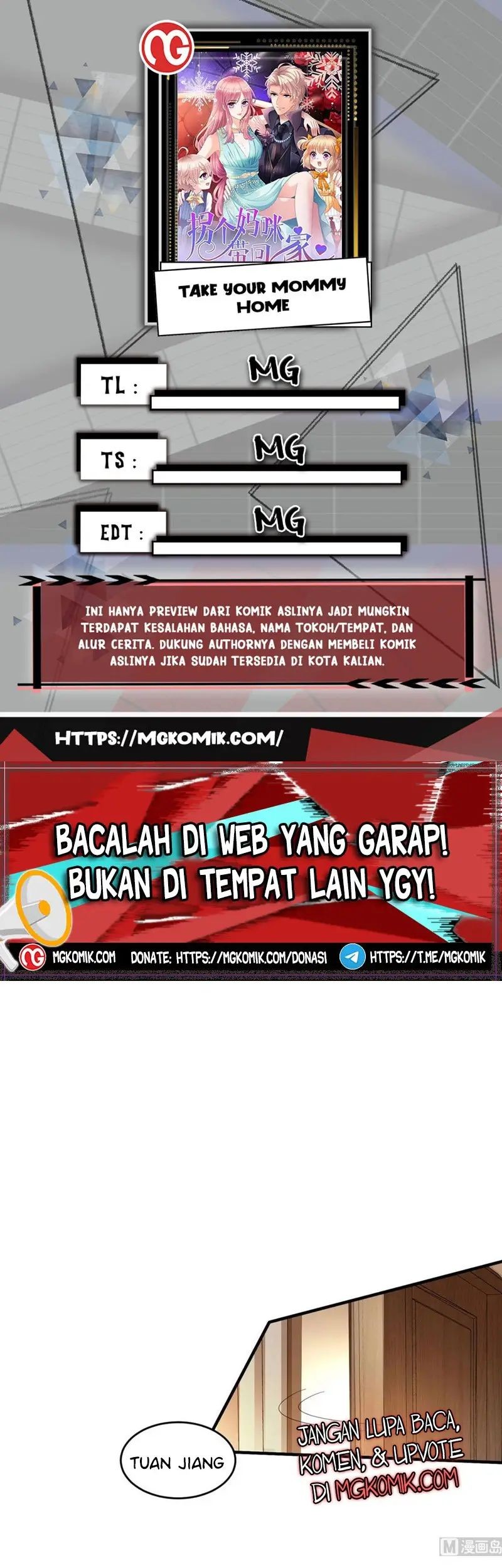 Baca Komik Take Your Mommy Home Chapter 401 Gambar 1